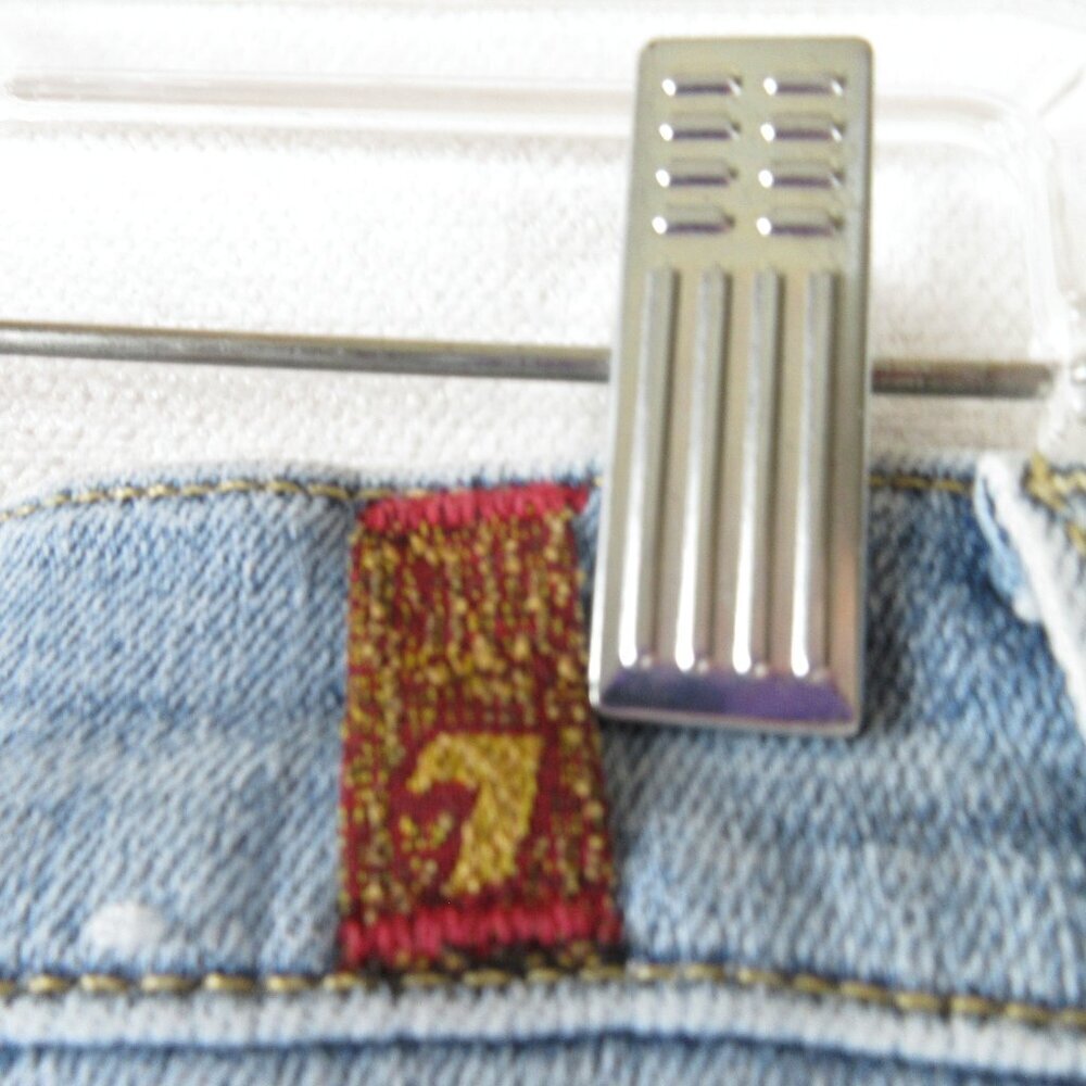 7 For All Mankind Josephina Skinny Boyfriend Jeans Size 26 Light Wash - Picture 5 of 16